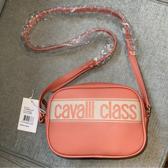 Cavalli Class Lucilla Camera Bag in Coral Haze Color - Picture 1 of 1